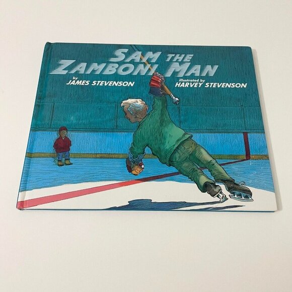 Vtg 1998 Sam the Zamboni Man Hardcover James Stevenson - Picture 16 of 16